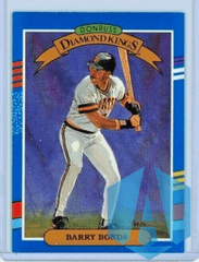 1991 Donruss Diamond Kings #4 Barry Bonds Pittsburgh Pirates